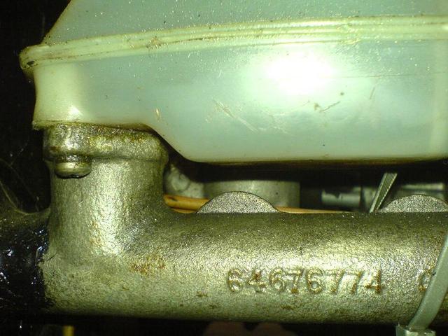 Original Master cylinder